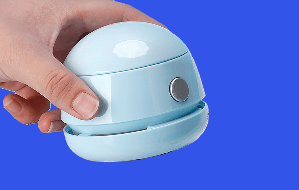 Mini aspirator de birou fără fir cu incarcare micro USB