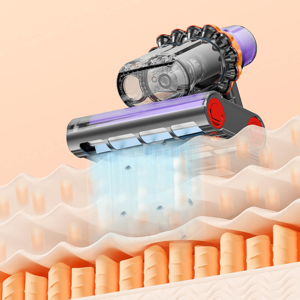 Aspirator Pentru Saltea si Tapiterie Gadgetry, Aspirator UV de Pat Anti-Acarieni