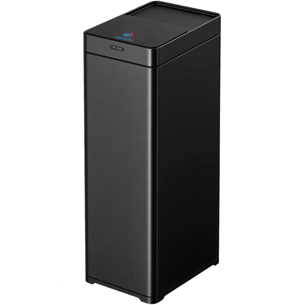 Cos de Gunoi cu Senzor Automat Gadgetry, Capacitate 50L, cu Capac Glisant Anti-Miros