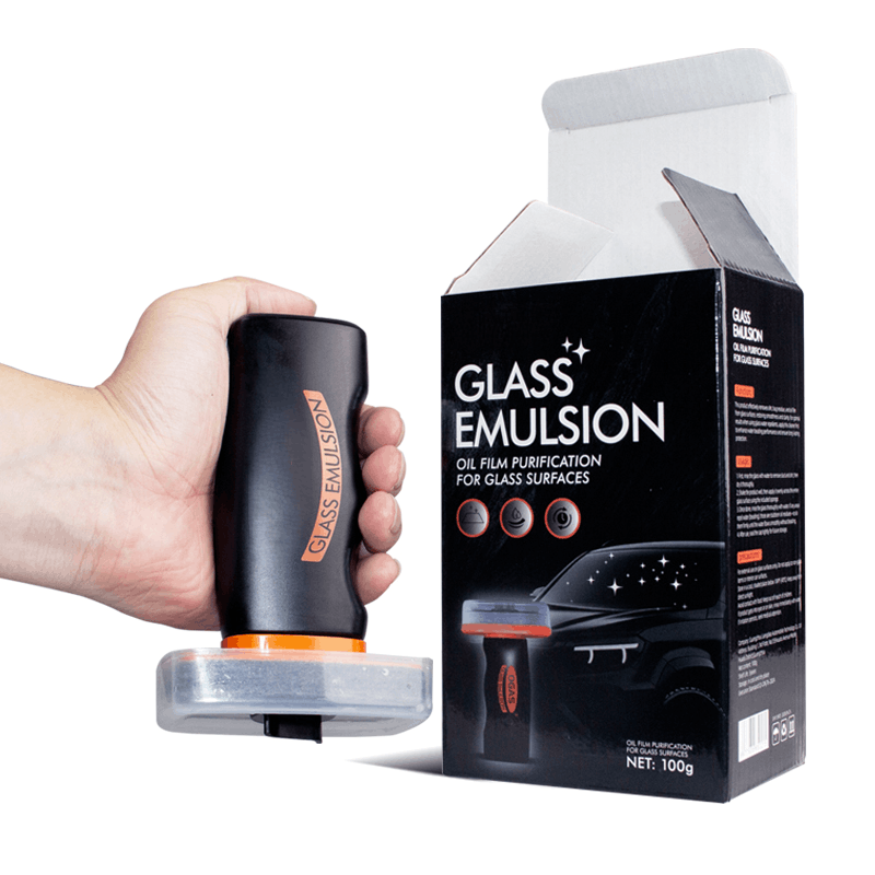 Emulsie pentru Geamuri, Îmbunătățește Claritatea Parbrizului , Îndepărtează pelicula uleioasă și urmele de murdărie