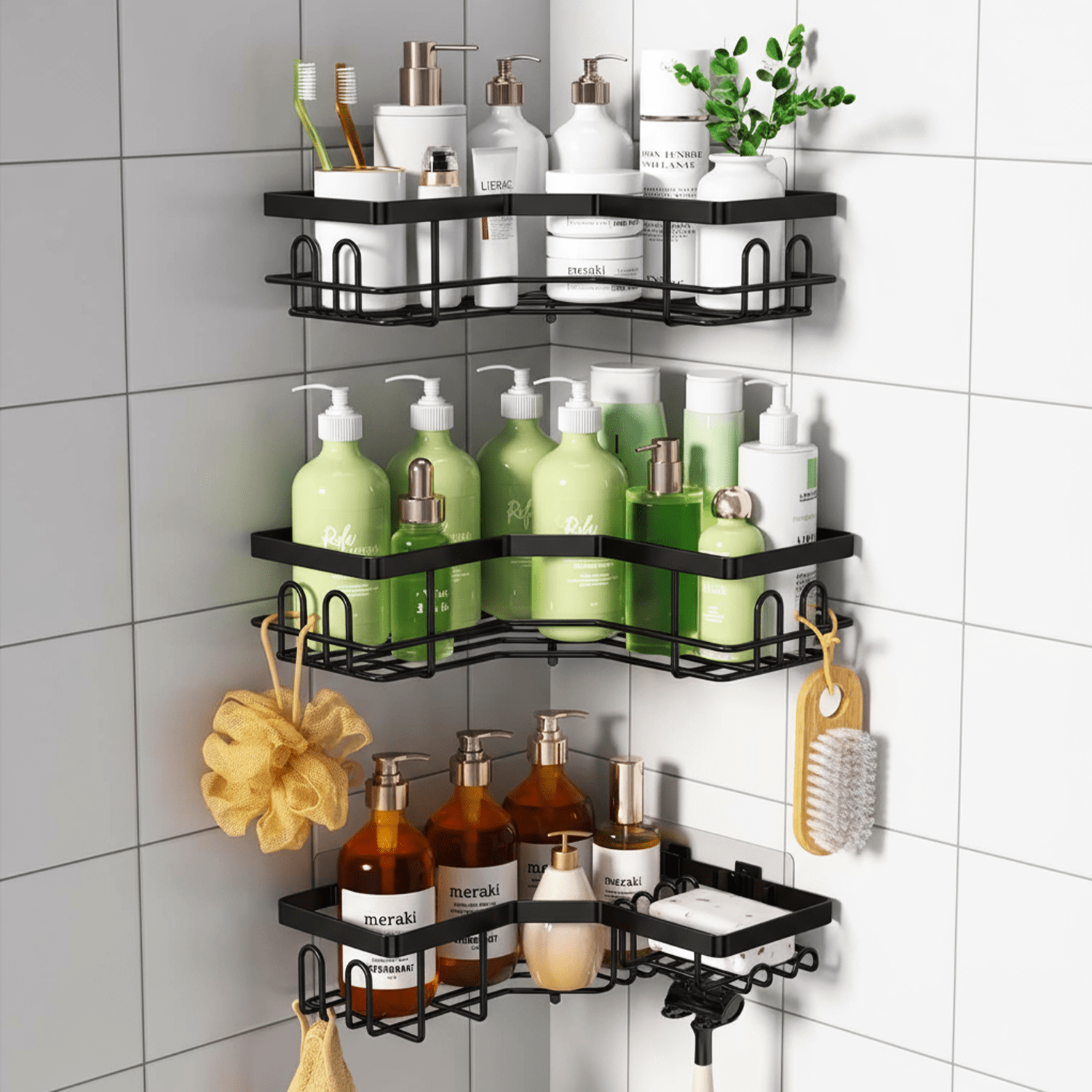 raft pe colt pentru dus