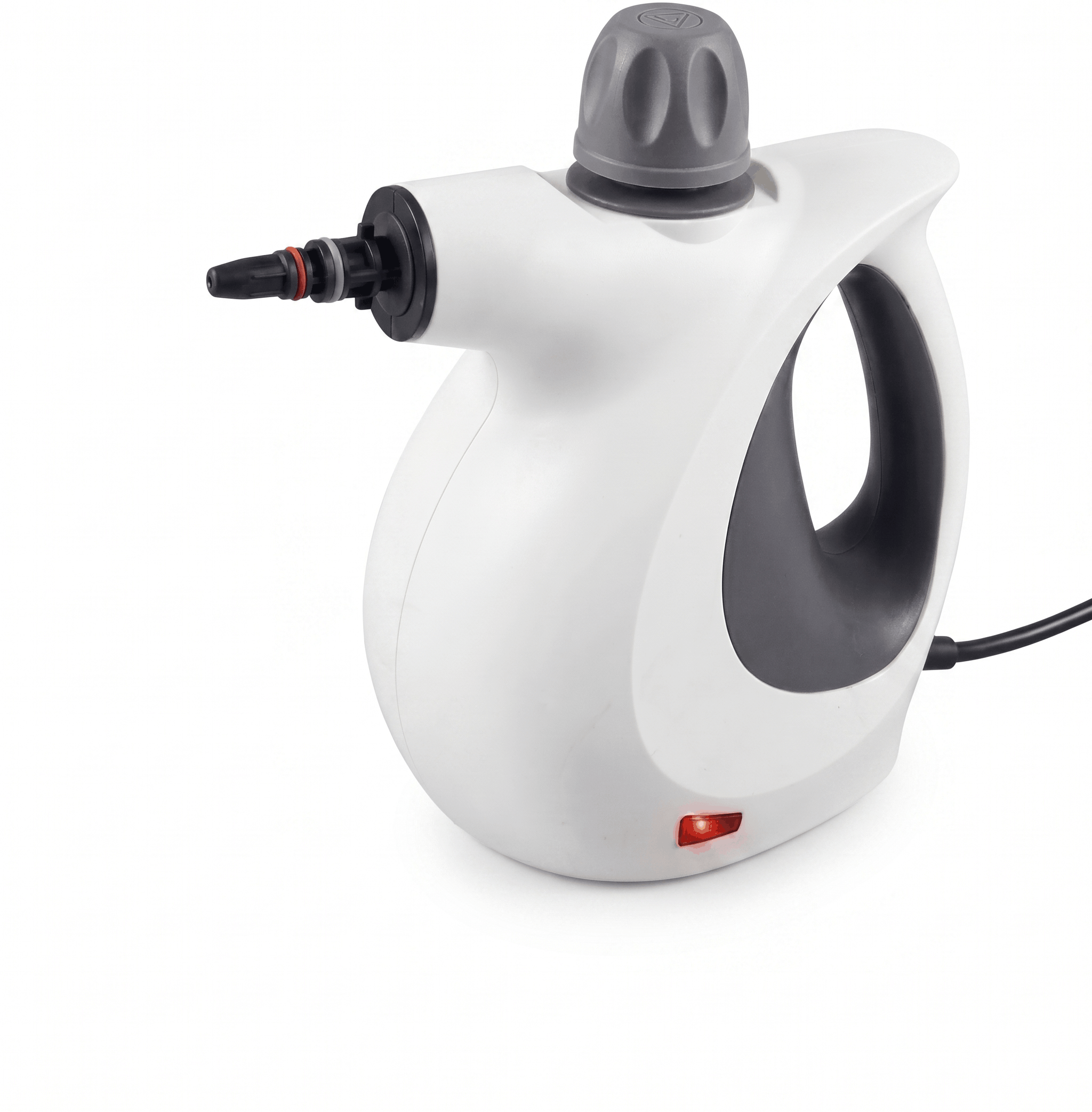 Aparat Portabil de Curățat cu Abur, 135°C, 900-1050W,3 Bari,Rezervor 450 ml, 9 Accesorii, Curățare Fără Chimicale, pentru Casă, Mașină, Bucătărie, Baie și Tapițerie