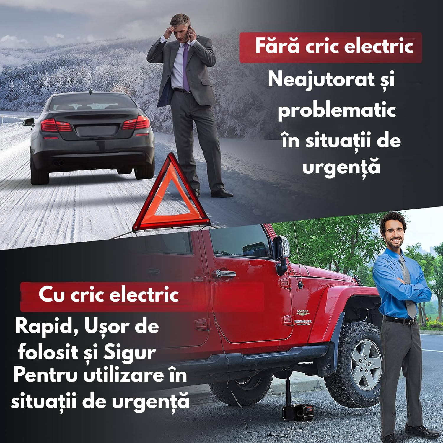 Cric Auto Electric de Podea, 5 Tone Hidraulic, cu Pompa de Umflare Anvelope si Indicator Digital Presiune
