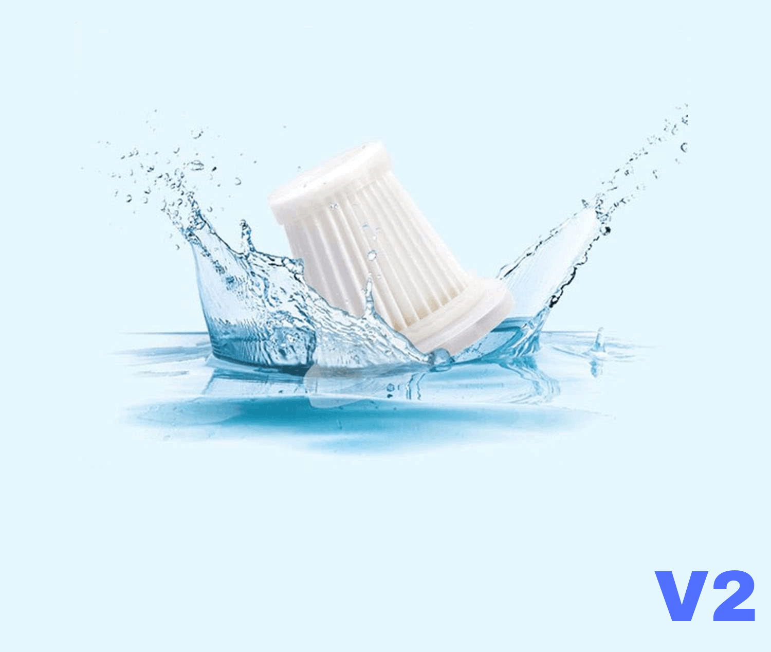 Set 3 Filtre HEPA pentru Aspiratorul Auto Portabil Gadgetry V2 Albastru