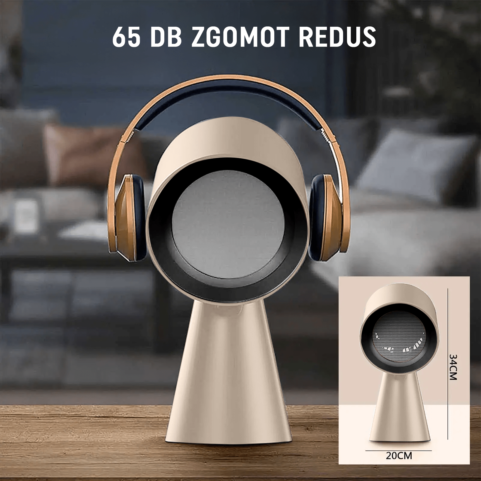 RESIGILAT: Hota Mini Portabila Gadgetry, Absorptie Puternica, Recirculare Aer, Filtru Carbon si Aluminiu