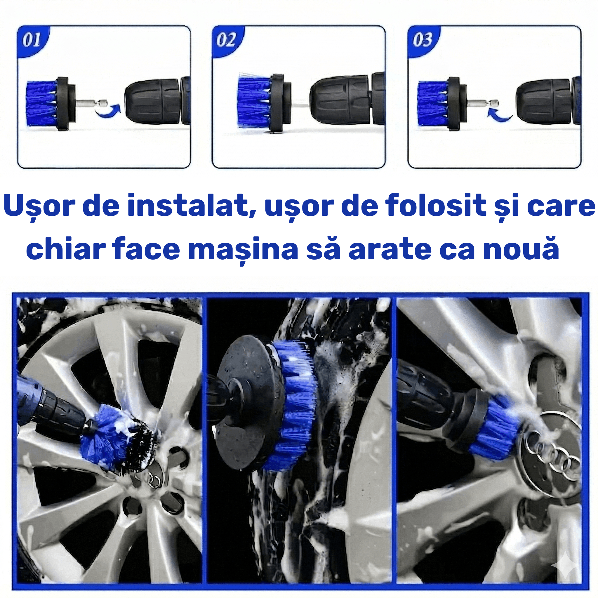 Perii Multifuncionale Gadgetry Pentru Detaling
