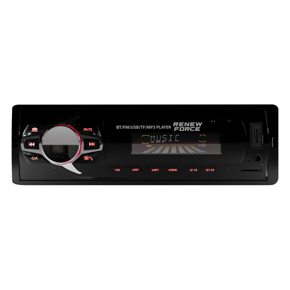 Player Auto dimensiune 1DIN, 4 x 50W, model 7011A, cu Radio, MP3, AUX, Card, Telecomanda