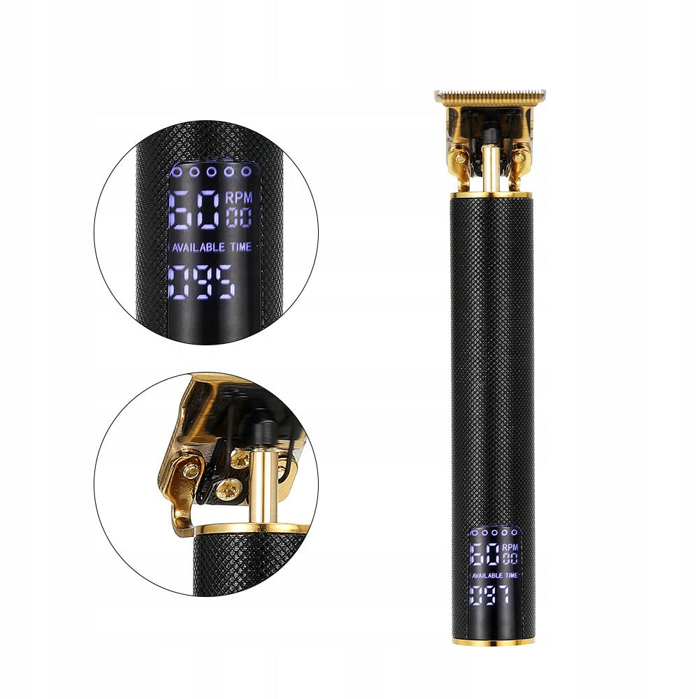 Aparat de tuns barba cu acumulator, trimmer pentru barba sau par cu accesorii incluse, model AVX-WT-YYT-36-1