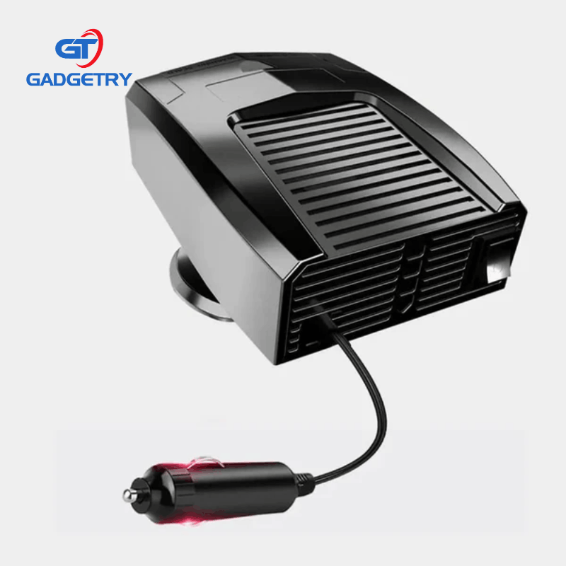 Aeroterma Auto 12v Gadgetry, Mod de Inalzire Habitaclu, Dezaburire Parbriz, Culoare Negru