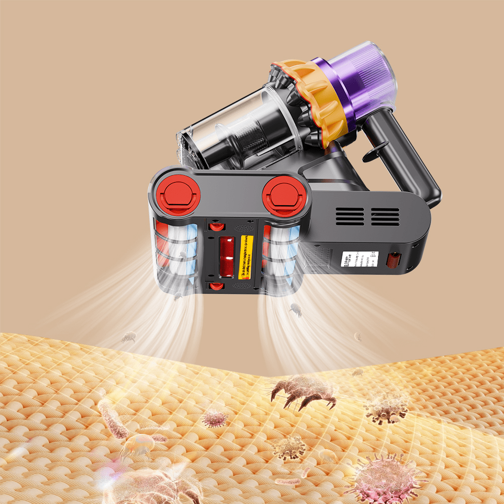 Aspirator Pentru Saltea si Tapiterie Gadgetry, Aspirator UV de Pat Anti-Acarieni