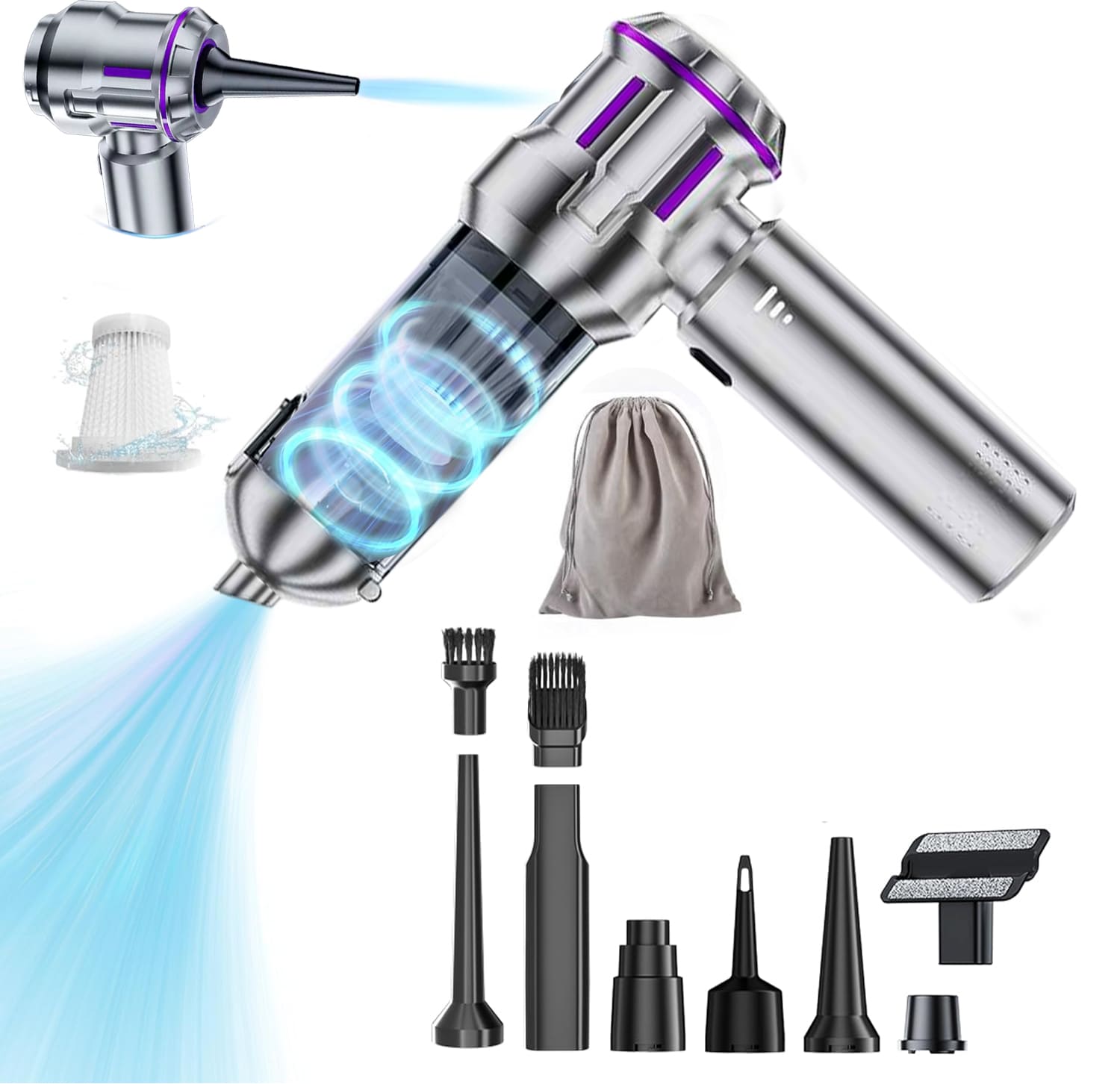 Aspirator portabil auto