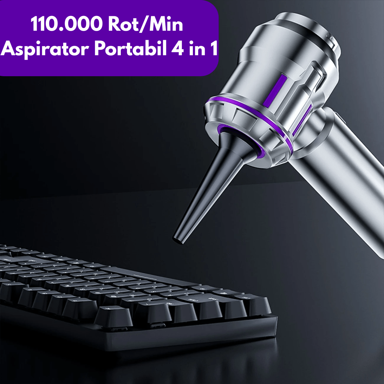 Aspirator cu motor fara perii