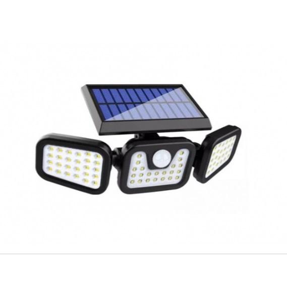 Lampa Solara LED, reglabila, model TRIO, cu senzor crepuscular si senzor de miscare