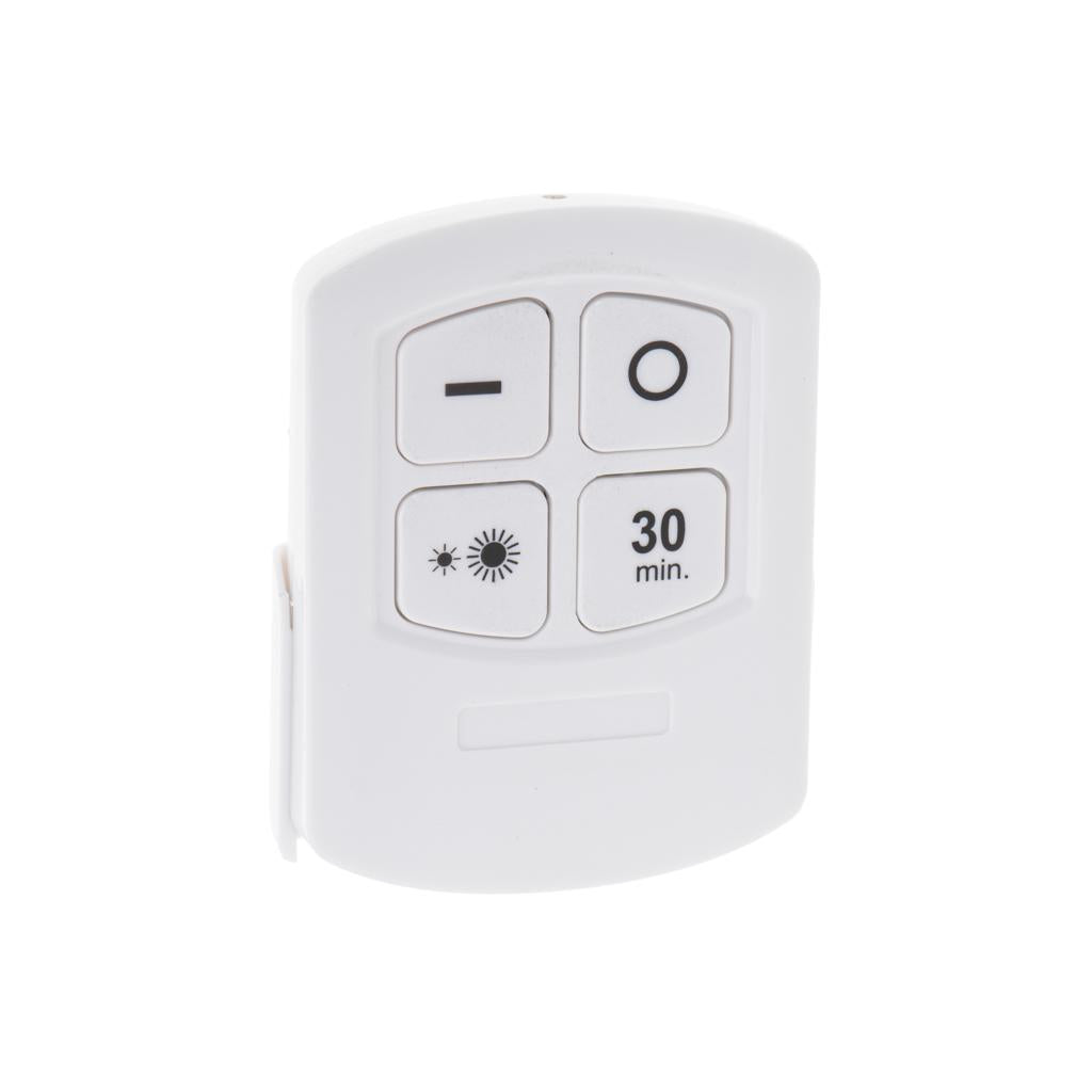 Set 6 Lampi LED Wireless, autoadezive, cu telecomanda, pentru iluminat scari sau mobilier