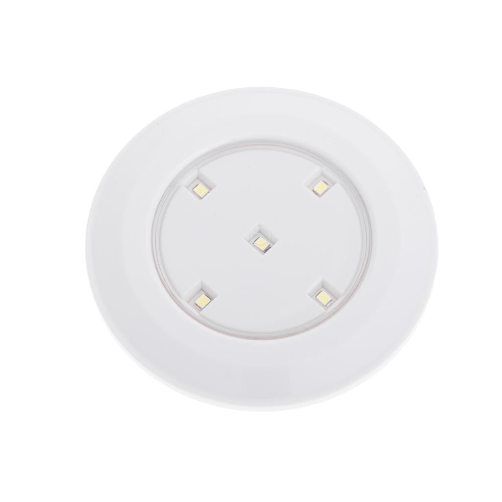 Set 6 Lampi LED Wireless, autoadezive, cu telecomanda, pentru iluminat scari sau mobilier