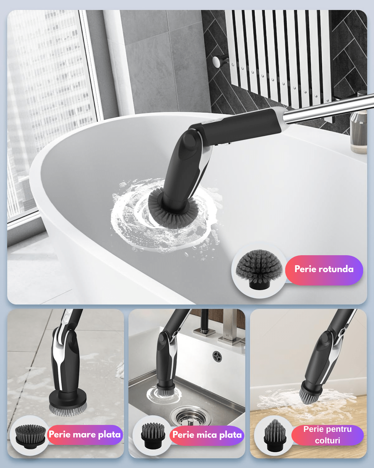 perie electrica de curatat