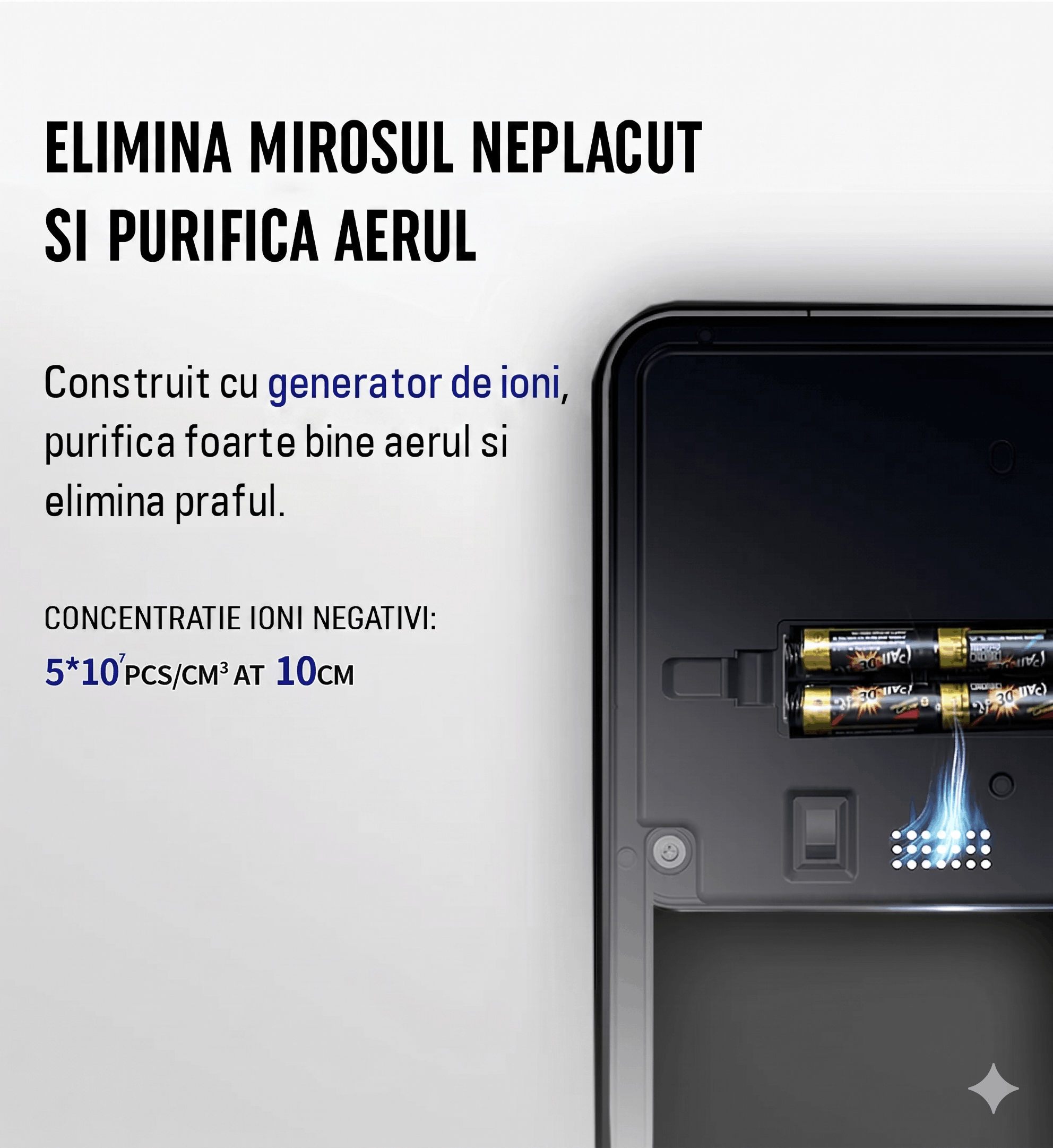 Cos de Gunoi cu Senzor Automat Gadgetry, Capacitate 50L, cu Capac Glisant Anti-Miros