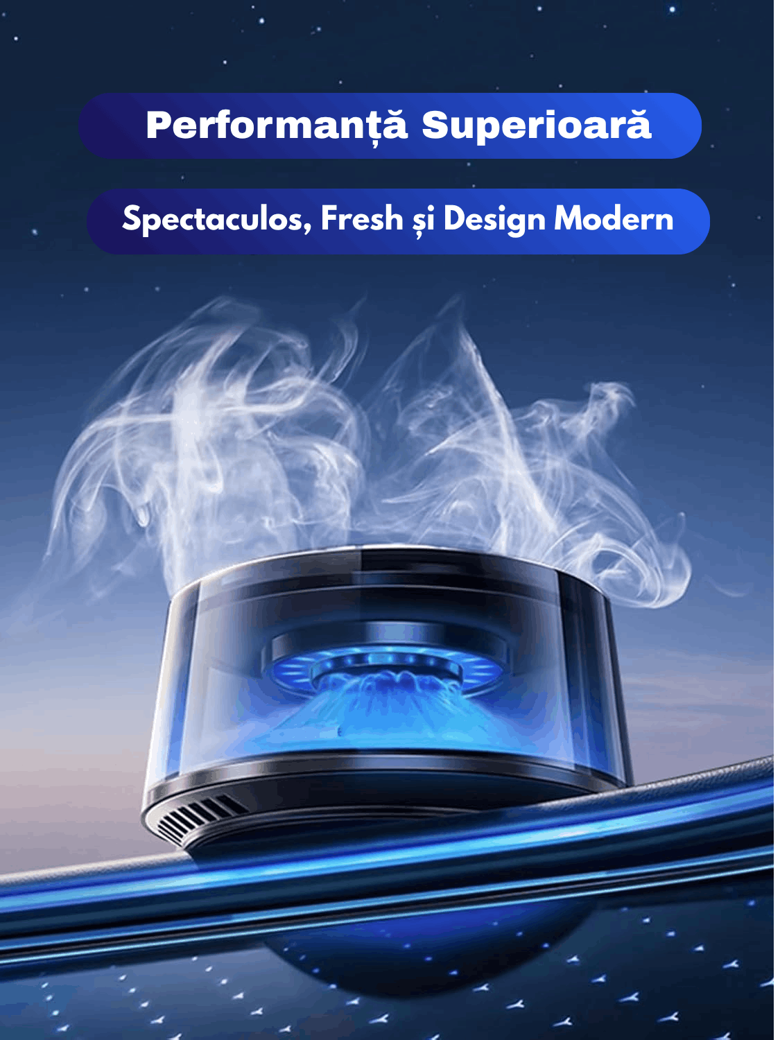 RESIGILAT: Odorizant Auto, Difuzor Aromaterapie Gadgetry Tip Vulcan