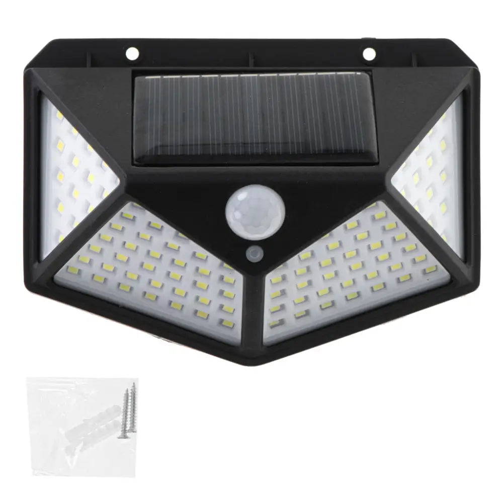 Lampa Solara LED cu senzor crepuscular si senzor de miscare