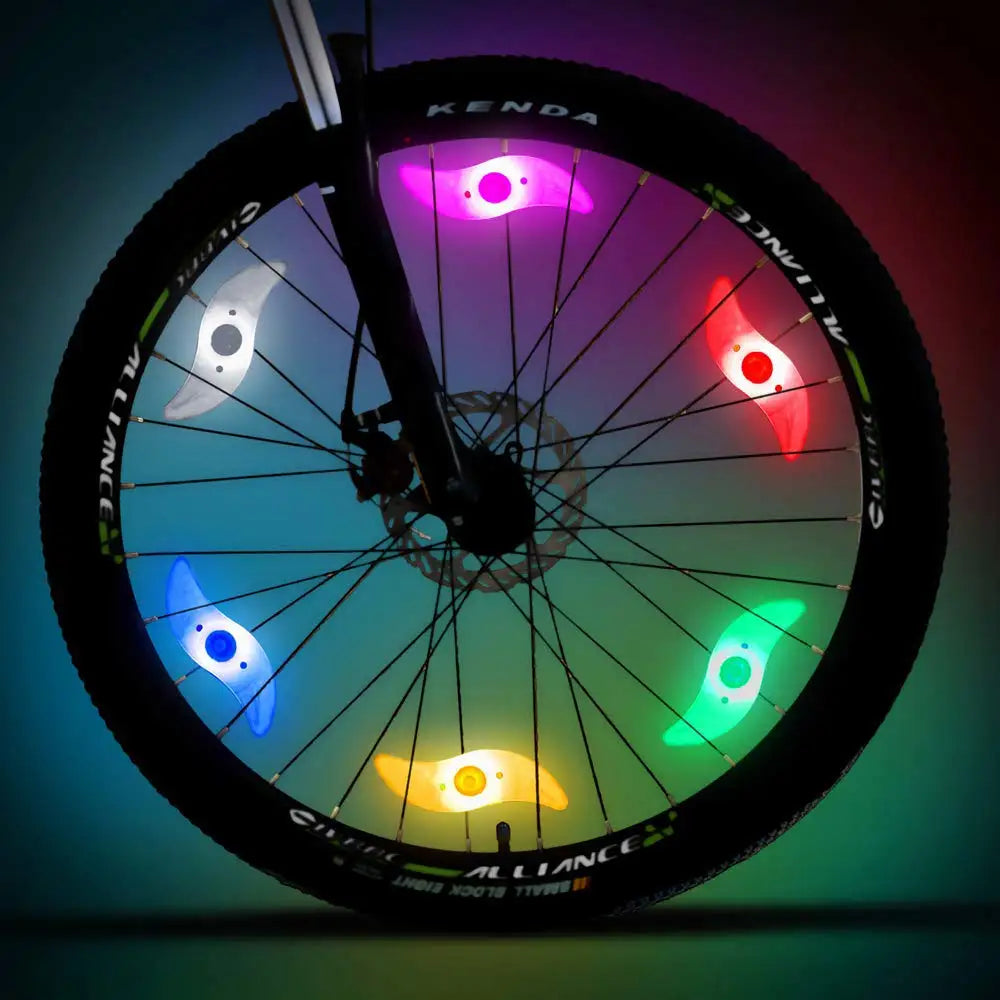 Lumina LED Ambientala pentru bicicleta - VERDE - Accesorii