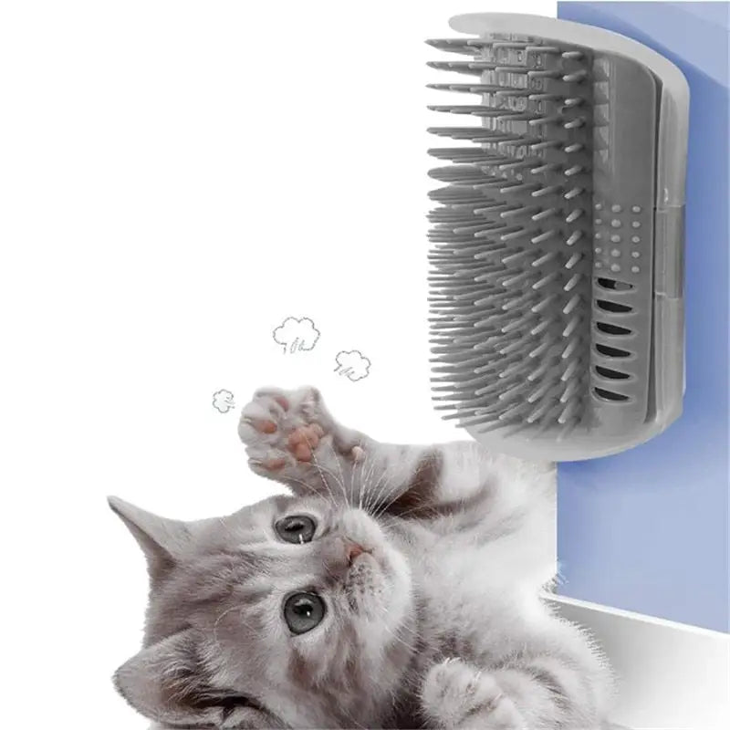 Perie inteligenta de colt pentru auto-ingrijire pisici - Pet