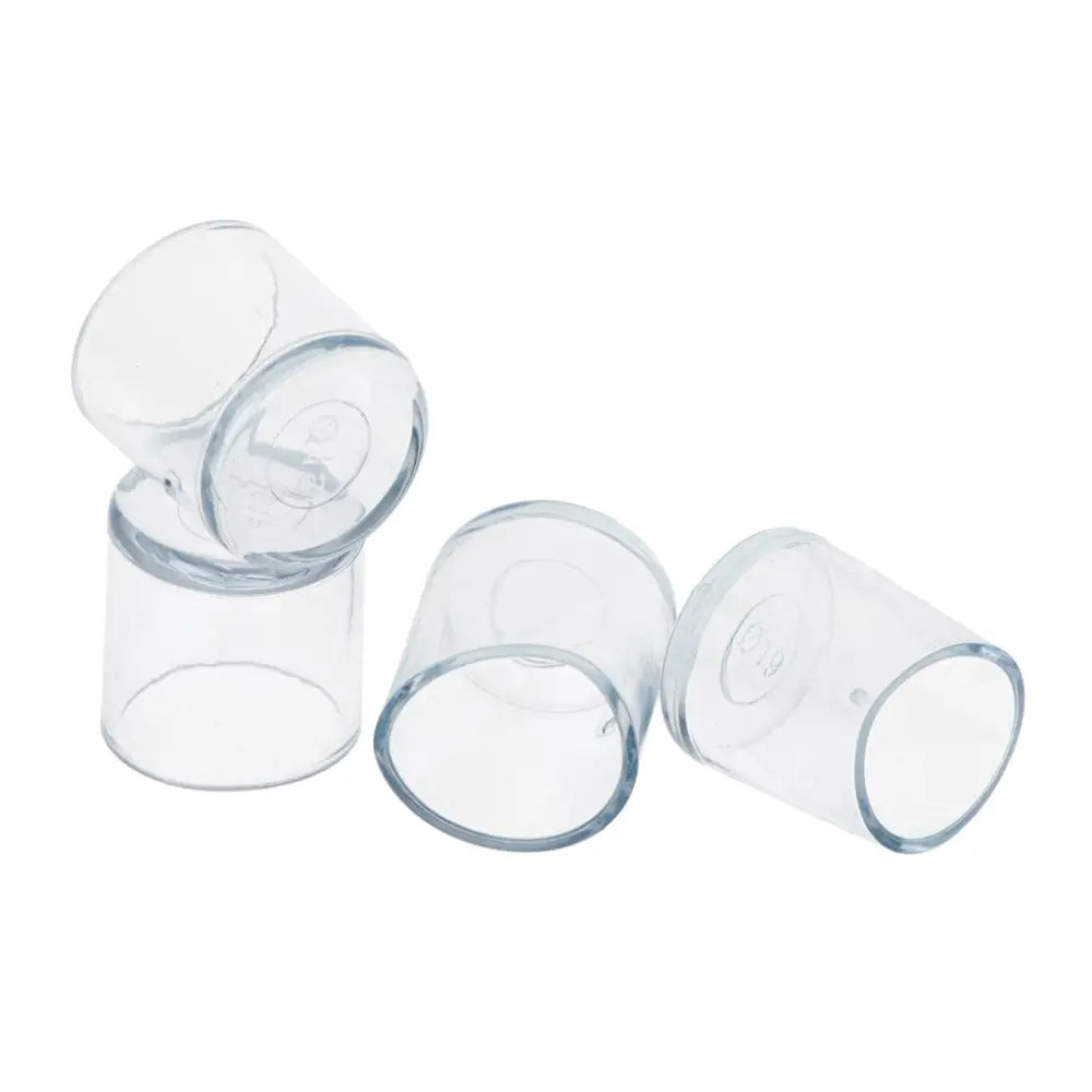 Set 4 buc. protectii anti-zgarieturi picioare scaun, diametru 19mm, culoare transparent