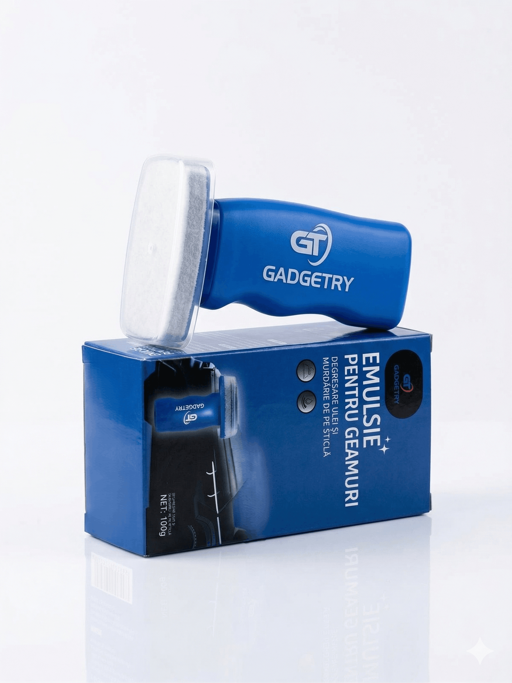 Solutie Curatare Geamuri, Indeparteaza Pelicula Uleioasa si Urmele de Murdarie